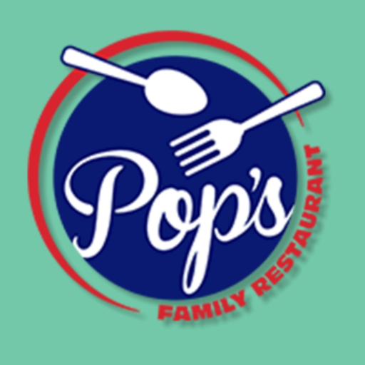 Pops Family Restaurant logo