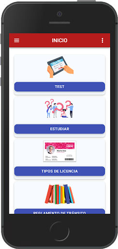 Android application Examen de manejo Panama 2024 screenshort