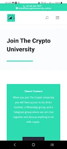 The Crypto University