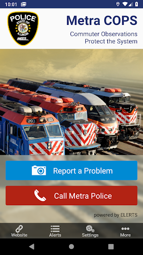 Android application Metra COPS screenshort