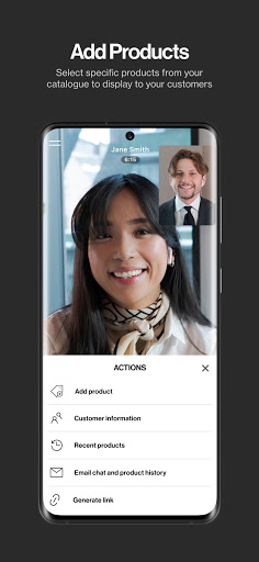 Bambuser Digital Clienteling Screen 3