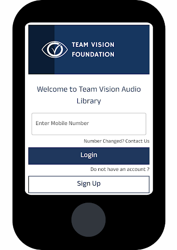 Team Vision - Audio Library Screen 3