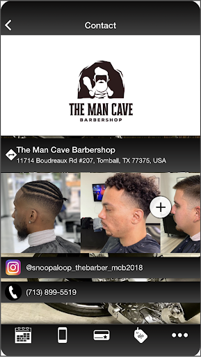 The Man Cave Barbershop Screen 2