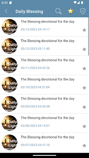 Daily Light Devotional Screen 2