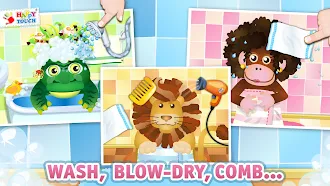 Game screenshot WASH HAIR for kids Happytouch® apk download