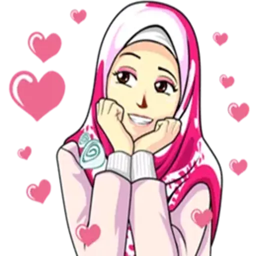 Hijab Sticker - WAStickerApps