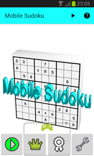 Android application Mobile Sudoku screenshort