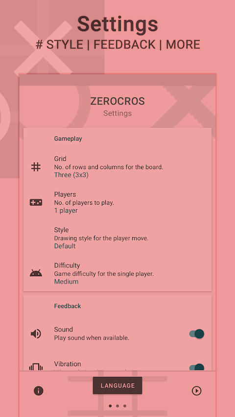 Zerocros | Tic-tac-toe Gameのおすすめ画像4
