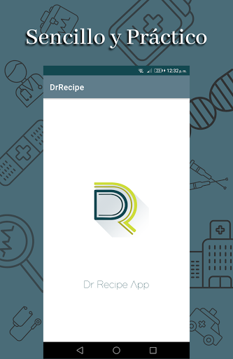 Android application DrRecipe screenshort