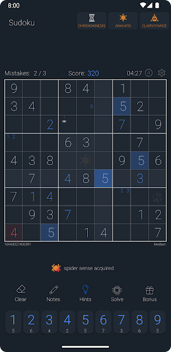 Classic Sudoku Pro Screen 2