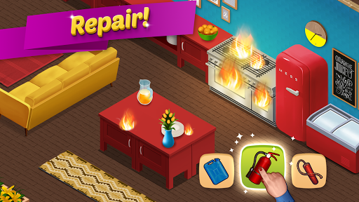 Fancy Cafe - Restaurant Game. Renovation & Design screenshots 1