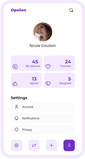 Android application Opinion screenshort