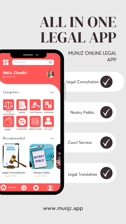 Munjz-Online Legal Solutions - 1.0.9 - (Android)