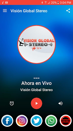 Android application Visión Global Stereo screenshort