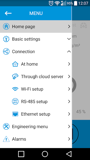 Android application REC Indovent RECOM screenshort