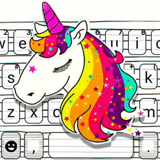Doodle Unicorn Keyboard Theme 1.0 Icon