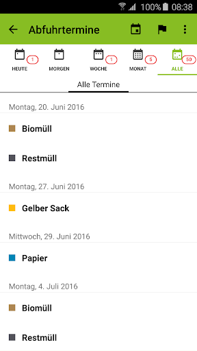 AbfallApp Myk Screen 3