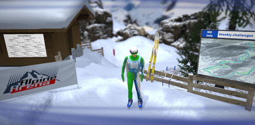 Ski Jumping : Ski Safari  screenshots 9