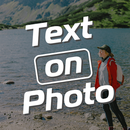 Text On Photo: Add Text Editor  Icon
