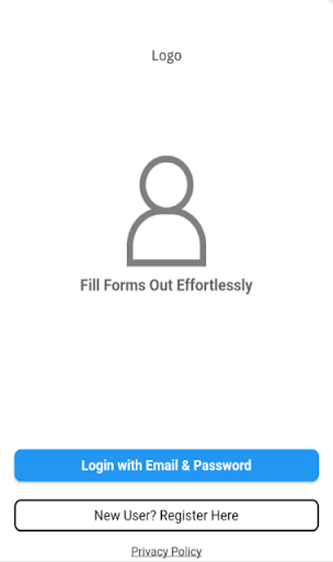 Android application Induction And Forms screenshort