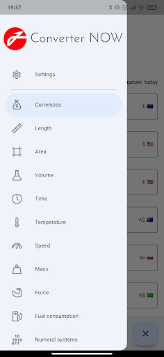 Converter NOW: Unit Converter Screen 2