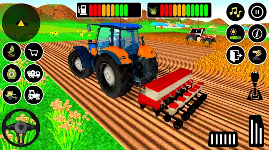 Farm Tractor 3d: Tractor Games