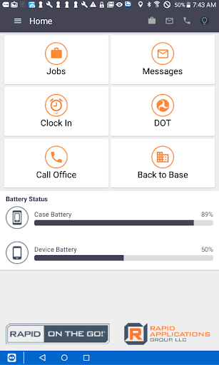 Rapid On The GO! Screen 3