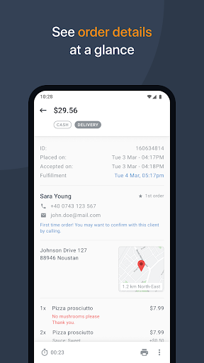 Restaurant Order-Taking App Screenshot 2 - AppWisp.com