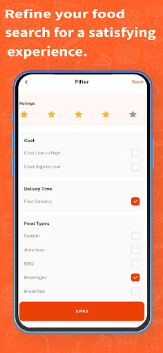 HUNGRS: Food Delivery Screen 3