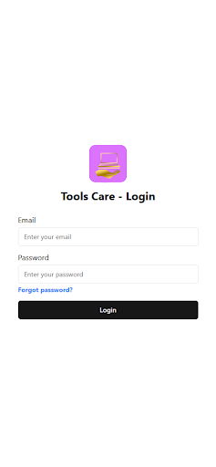 Android application Tools Care screenshort