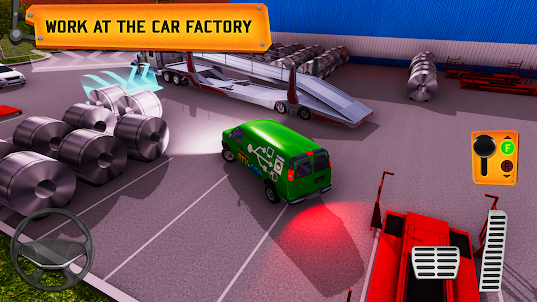 Car Factory Parking Simulator