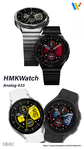 Android application HMKWatch Analog 033 screenshort