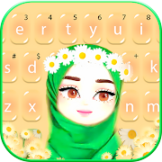 Top 50 Personalization Apps Like Muslim Flower Girl Keyboard Theme - Best Alternatives