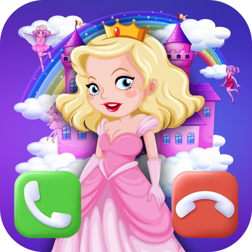 Princess fake video call Download on Windows