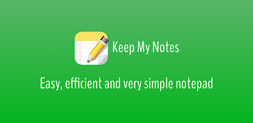 Simple notepad notes Android app official cover banner