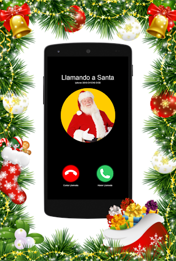 Santa Llamada Navidad Screen 2