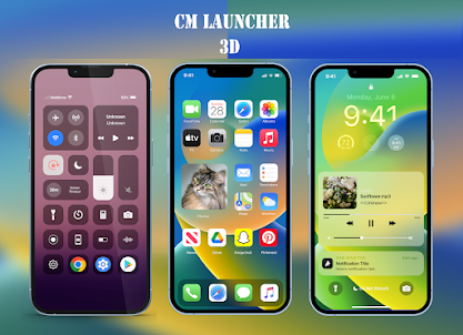 cm Launcher - 3D Themes live