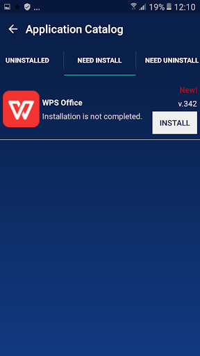 MobiVisor Screen 3