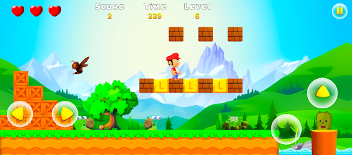 Android application Super Lino Adventures screenshort
