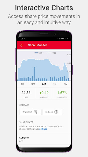Android application Alpha Dhabi IR screenshort