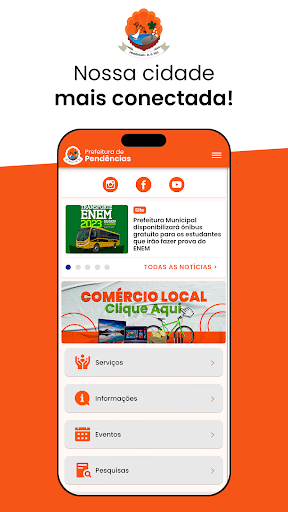 Android application Pendências Digital screenshort