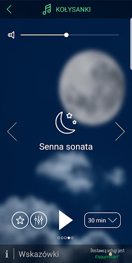 Kojące dźwięki dla maluszka Screen 2