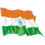 Cover Image of Download Waving India Flag Widget  APK
