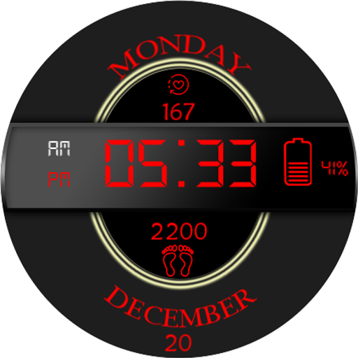 Digital Watch Face Key 003 logo
