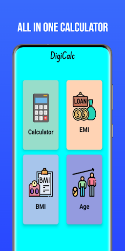 Android application DigiCalc - Digital Calculator screenshort