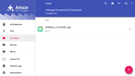 Amaze File Manager Captura de pantalla