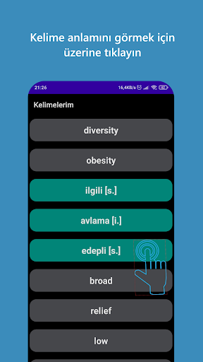 İngilizce Kelime Kartlarım Screen 2