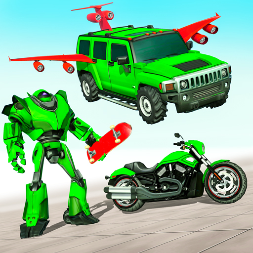 Android application Robot Car Transform Game screenshort