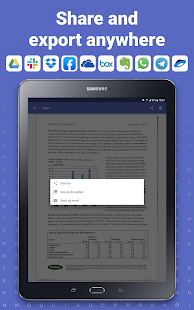 FineReader Pro: צילום מסך של סורק PDF