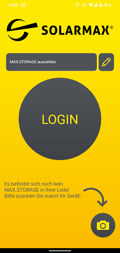 Android application MAX.STORAGE screenshort